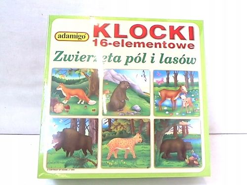 klocki 16 elementowe 4980 na Arena.pl