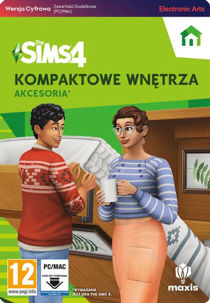 The Sims 4 ompaktowe wnętrza DLC Klucz CD KEY KOD BEZ VPN WYSYŁKA 24/7 zdjęcie 1