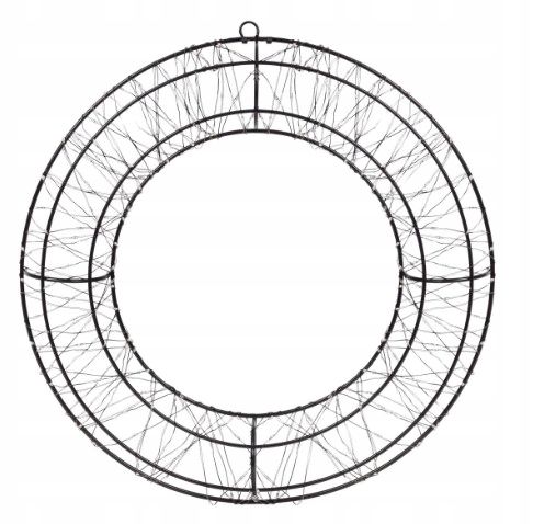 Lampka wieniec na baterie na drzwi okno stroik na Arena.pl