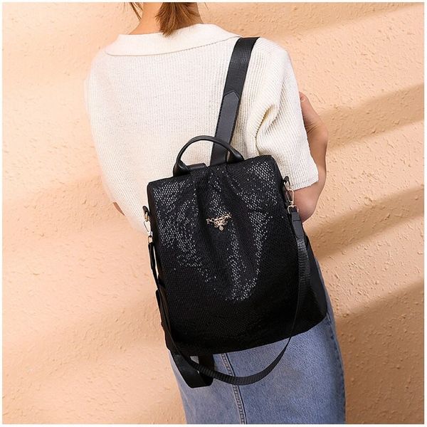 TOREBKA TORBA PLECAK DAMSKI PLECACZEK 2W1 zdjęcie 9