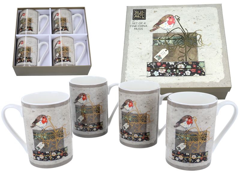 Kpl. 4 kubków - Bug Art Robin zdjęcie 2