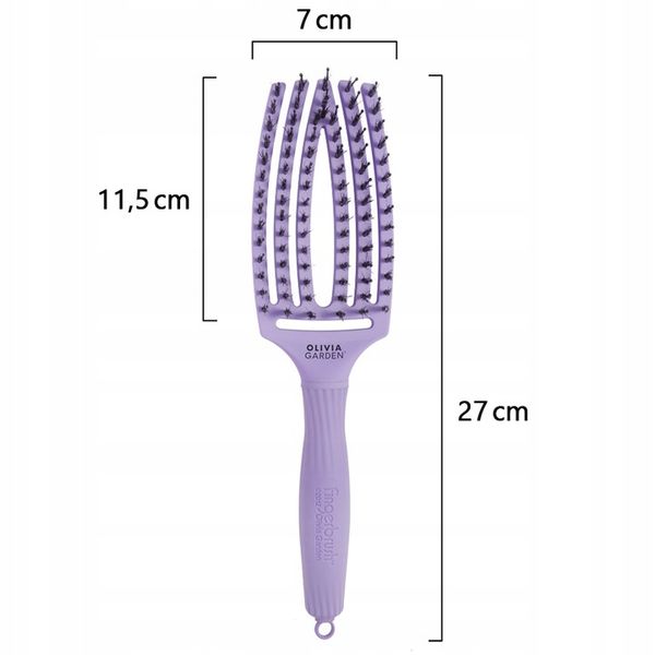 Olivia Garden - Szczotka Fingerbrush Medium - Lavender zdjęcie 8