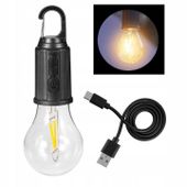 LAMPKA LAMPA TURYSTYCZNA LED ŻARÓWKA KEMPINGOWA NAMIOT BIWAK AKUMULATOROWA