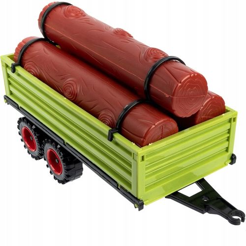 Duży Traktor z Przyczepą Ciągnik NAPĘD Ruchome elementy Otwierane drzwi na Arena.pl