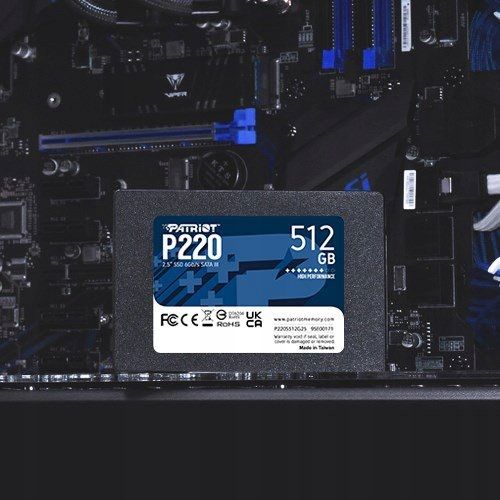 SSD PATRIOT P220 512GB SATA3 2,5" na Arena.pl