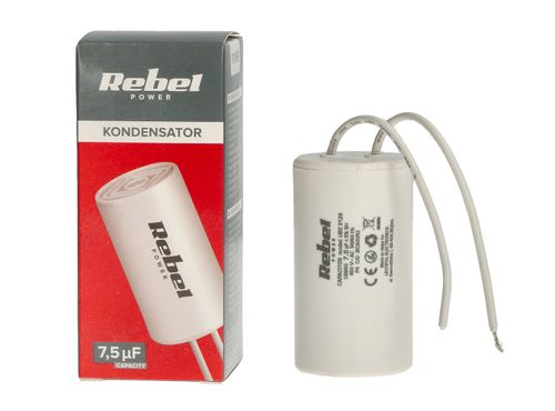 Kondensator rozruchowy silnikowy 7,5uF 450V URZ3129 na Arena.pl