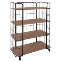 Regał Jordi na kółkach