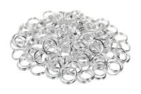 OGNIWKA montażowe sprężynki 6mm srebrny 130szt