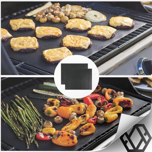 12x MATA DO GRILLA TEFLONOWA PODKŁADKA DO PIECZENIA TACKA WIELORAZOWA na Arena.pl