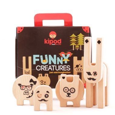 KIPOD Funny Creatures Drewniane Wesołe Stworki na Arena.pl