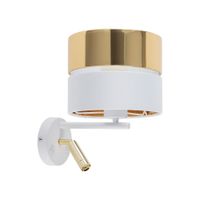 kinkiet do czytania hilton white/gold 5361 tk lighting