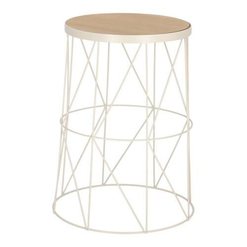 Stolik Rack okrągły biały na Arena.pl