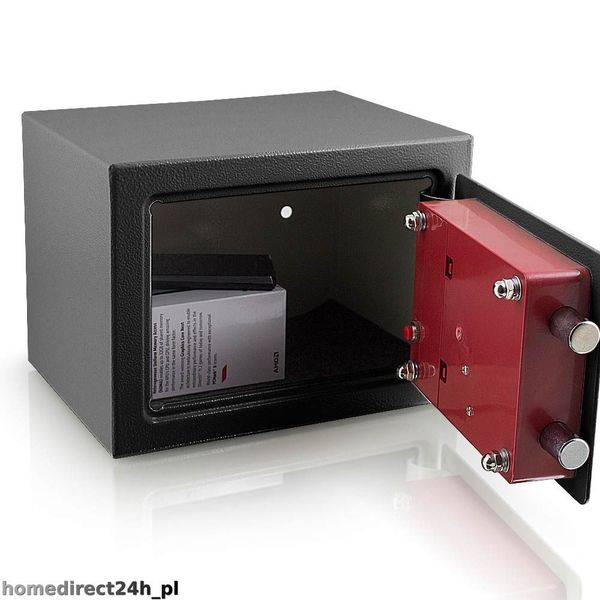 Sejf elektroniczny mini (grafitowy) zdjęcie 3