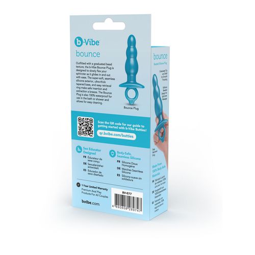 Zatyczka Analna B-Vibe Niebieski na Arena.pl