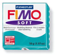masa termoutwardzalna fimo soft 57g - turkusowa - 39