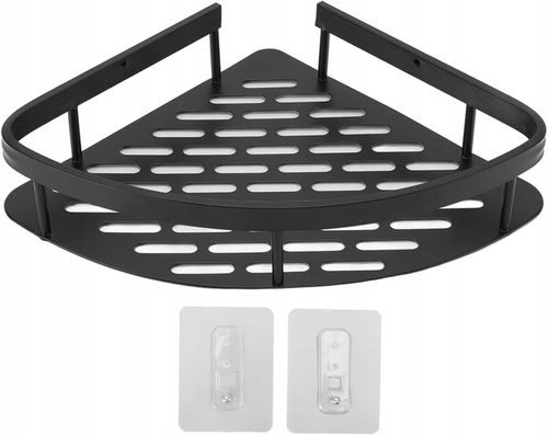 Półka Łazienkowa Narożna Wisząca Pod Prysznic Zestaw 2szt. na Arena.pl