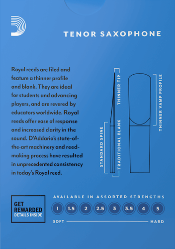 Stroik saksofon tenorowy tenor 3 Rico ROYAL Daddario RKB1030 1 szt. na Arena.pl