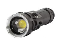 LATARKA LED IPX5 ZOOM 1000M WOJSKOWA AKU USB-C ALU LOTNICZE ANODOWANA