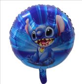 Balon foliowy Stitch niebieski 6023, 45 cm (luz)