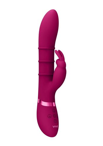 stimulating rings, vibrating g-spot rabbit - pink na Arena.pl