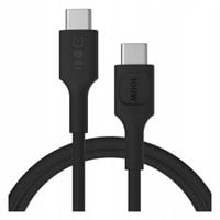 Kabel USB-C Greencell 1,2 m szybkie ładowanie PD typ C przewód 100W czarny