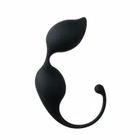 easytoys kegel balls black - zestaw kul anatomicznych do ćwiczeń mięśni