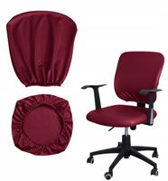 POKROWIEC FOTEL BIUROWY OBROTOWY KRZESŁO EKOSKÓRA