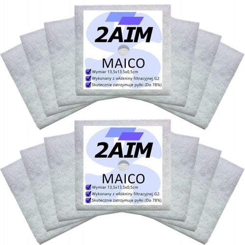 24x Filtry do wentylatora MAICO 13,5x13,5 cm na Arena.pl