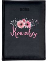 KALENDARZ A6 2026 TYGODNNIOWY personalizowany nadruk Z NAZWISKIEM terminarz