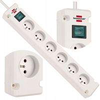 Listwa zasilająca Brennenstuhl z wyłącznikiem 6 gniazd 3m 230v