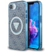 Etui Guess do iPhone 16e, Niebieski, MagSafe