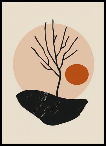 Plakat 50x70cm Nagie Drzewo na Arena.pl