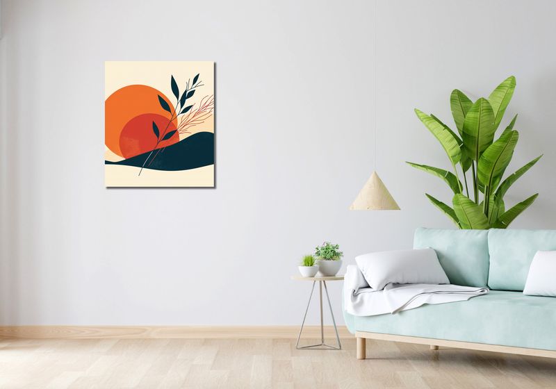 Obraz 60x70cm Zmierzch w Ciszy zdjęcie 2