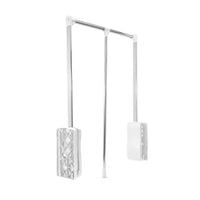 Pantograf do szafy do szafki 54,5 - 70 cm biały