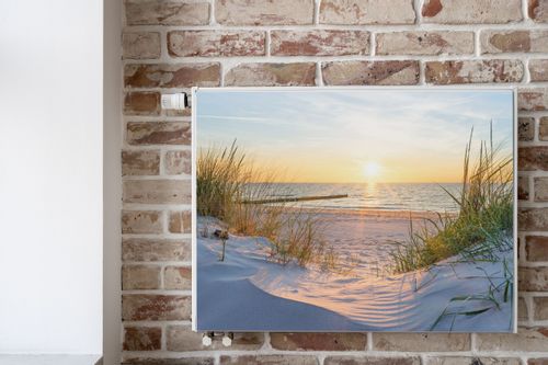 MASKOWNICA Magnetyczna Na Grzejnik KRAJOBRAZ Plaża Słońce 120cm x 60cm na Arena.pl