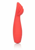 calexotics red hot blaze - kompaktowy stymulator silikonowy, 10 trybow