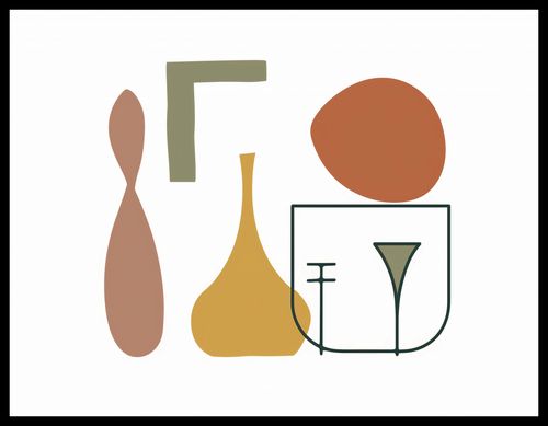 Plakat 65x50cm Naczynia na Arena.pl