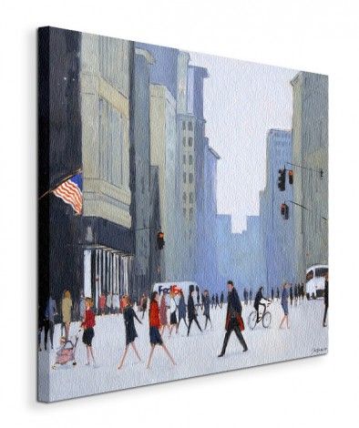 5th Avenue - New York - Obraz na płótnie 60x60 c zdjęcie 1