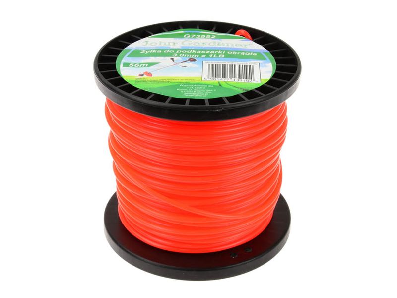 ŻYŁKA TNĄCA DO KOS I PODKASZAREK 3 MM 56 MB JG G73952 OKRĄGŁA zdjęcie 1