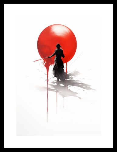Plakat 21x29,7cm Samotny Samuraj na Arena.pl