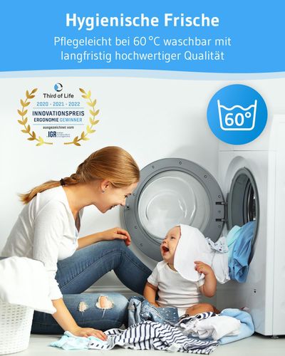 Poduszka ortopedyczna 40x80 cm ergonomiczna ekologiczna antyalergiczna na Arena.pl