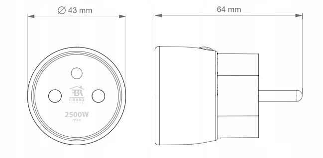 Gniazdko Wall Plug E FIBARO FGWPE-102 zdjęcie 9