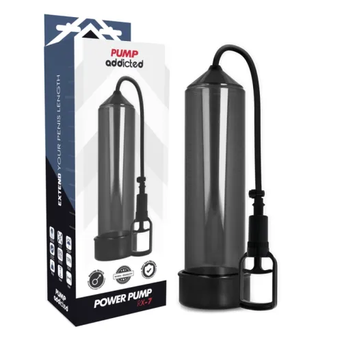 all pump addicted rx7 black - pompa prożniowa, system intymny, 24 cm na Arena.pl