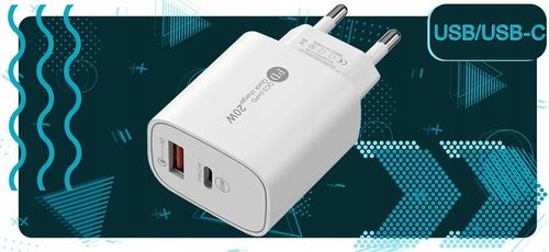 ZESTAW | SZYBKA ŁADOWARKA DO iPhone SIECIOWA USB TYPE-C + KABEL | 3000mA na Arena.pl