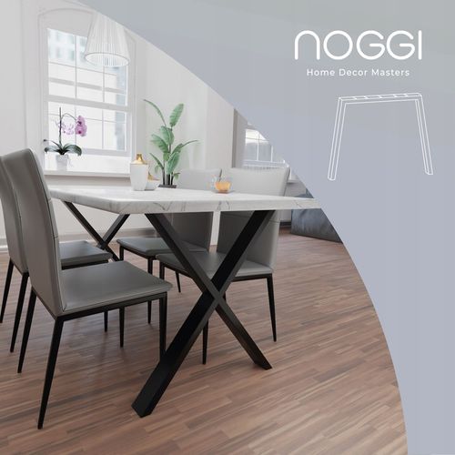 Nogi do stołu lawy biurka stolika metalowe loftowe industrial X 2szt na Arena.pl