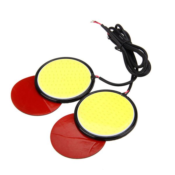 ŚWIATŁA DRL COB LED 24W dzienne 8cm zdjęcie 2