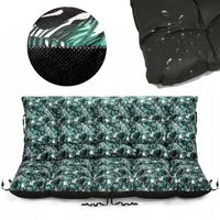 PODUSZKA na huśtawkę ogrodową wodoodporna duża 100x60x50 PODUCHA na ławkę