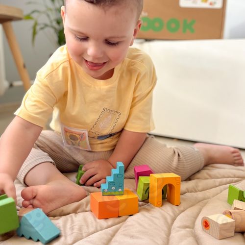 TOOKY TOY Box Pudełko XXL Montessori Edukacyjne 7w1 Sensoryczne 22-24 Mies na Arena.pl
