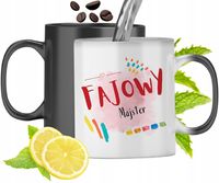Kubek Magiczny Dla Majstra Zmieniający Kolor Z Nadrukiem Ze Zdjęciem