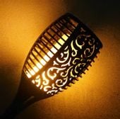 Duża pochodnia ogrodowa lampa solarna z efektem płomienia  51 diod led